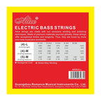 Alice Electric Bass Strings A608(4)-M Medium Gauge Bass Guitar 4-String Set