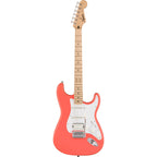 Fender Squier Sonic® Stratocaster® HSS Maple Fret Electric Guitar 0373202511 - Tahitian Coral