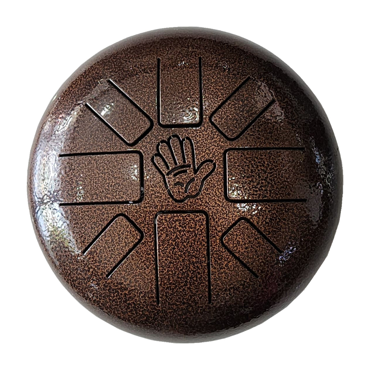 Clapbox Tongue Drum with bag and Mallets - Golden