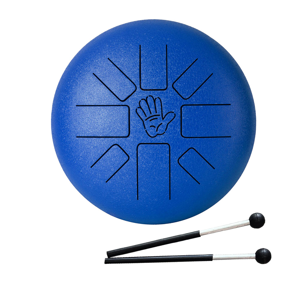 Clapbox Tongue Drum with bag and Mallets - Blue