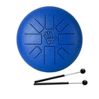 Clapbox Tongue Drum with bag and Mallets - Blue