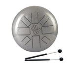 Clapbox Tongue Drum with bag and Mallets - Grey