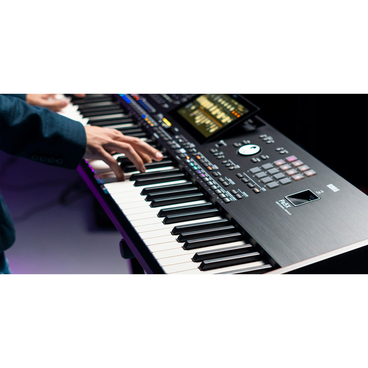 KORG Pa5X 61- Semi weighted Key Professional Arranger Keyboard