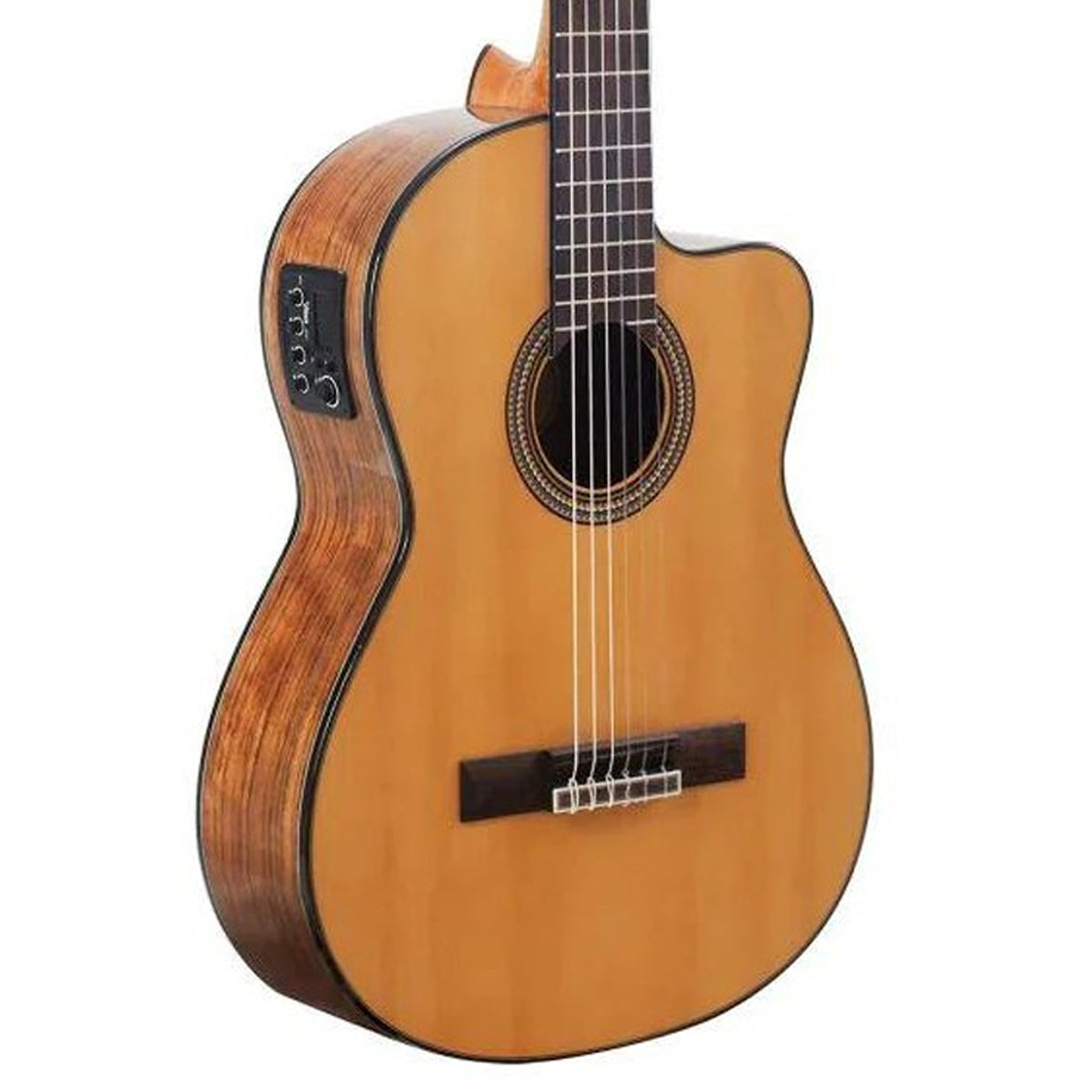 Valencia VC574CE Semi Acoustic Classical Guitar