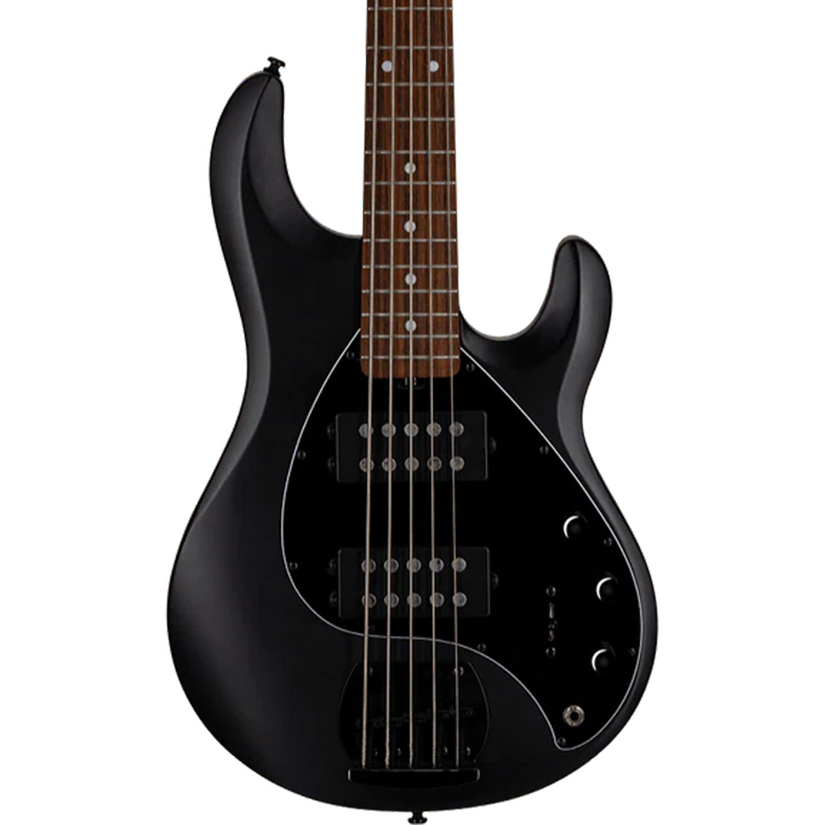 Sterling STINGRAY 5 RAY5 HH 5-String Bass Guitar - Stealth Black