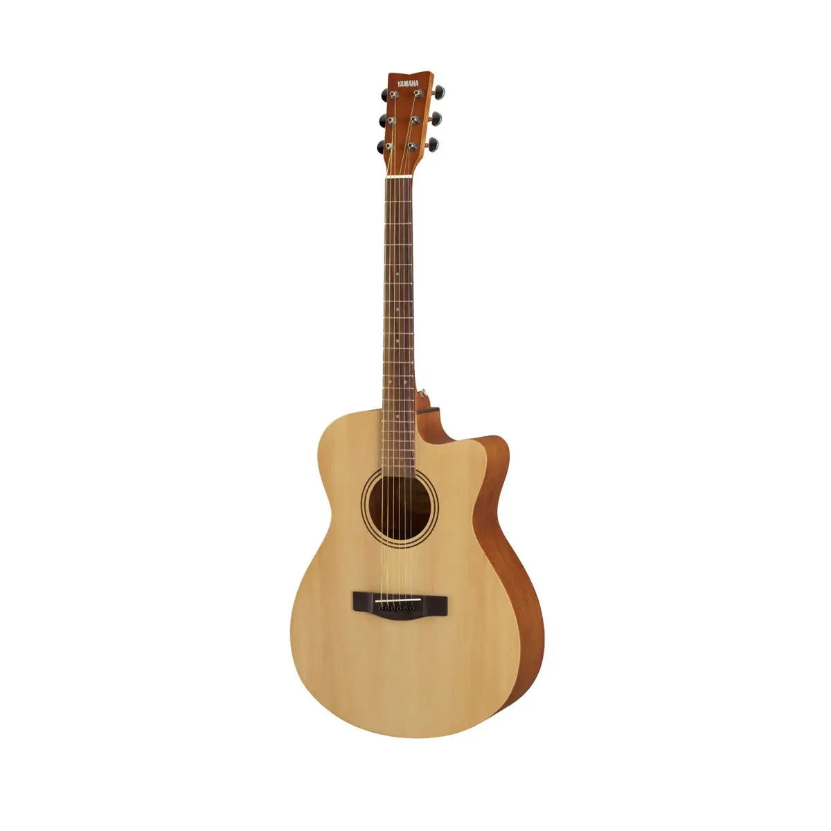 Yamaha FS400C Concert Cutaway Body Acoustic Guitar - Natural Satin
