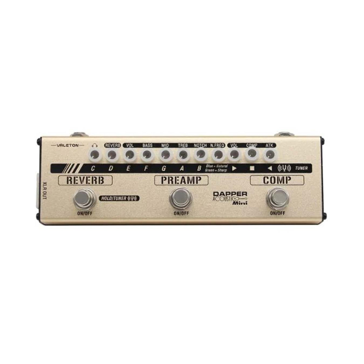 Valeton MES-4 Dapper Acoustic Mini Combined Effect Pedal