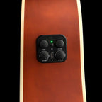Kepma A1CE TRANS - Semi acoustic Guitar- Sunburst Matt