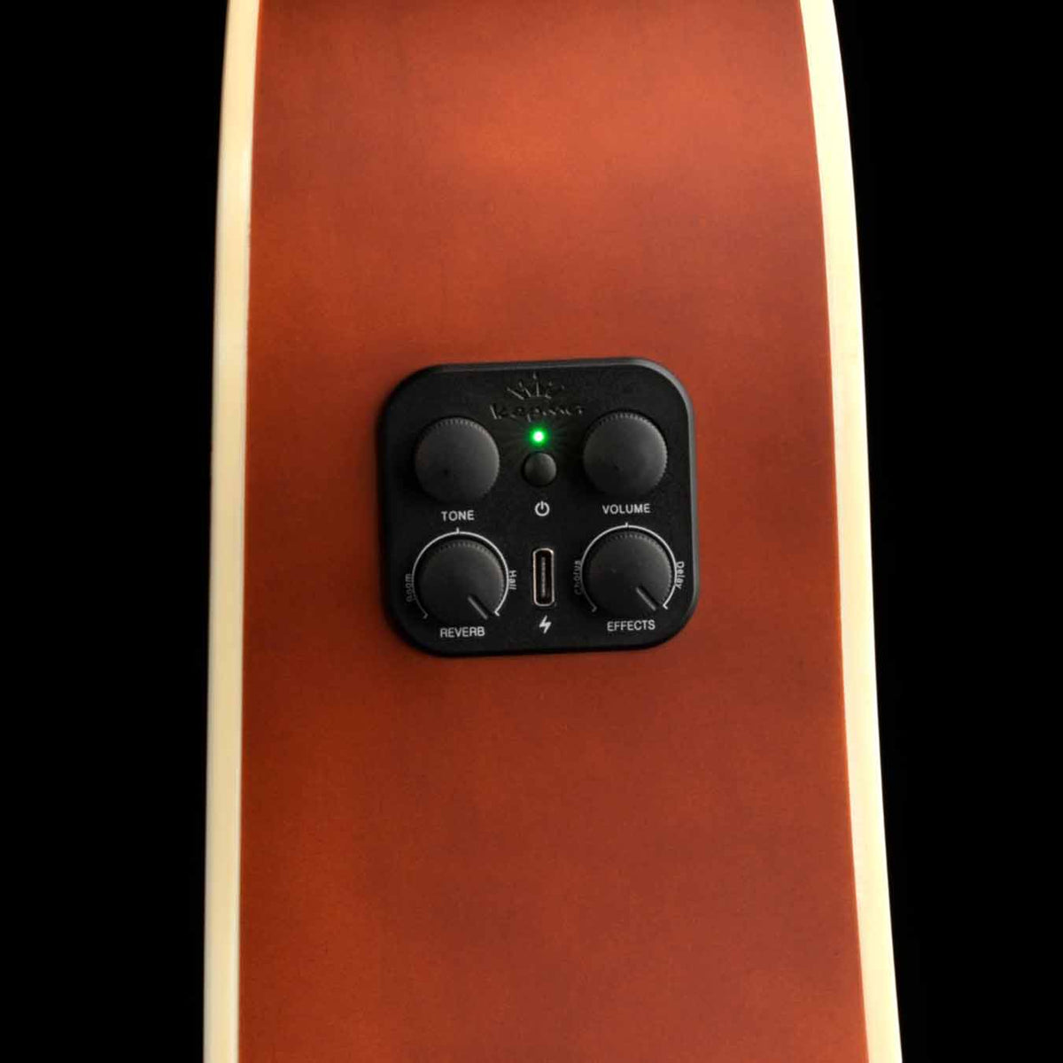 Kepma A1CE TRANS - Semi acoustic Guitar- Sunburst Matt