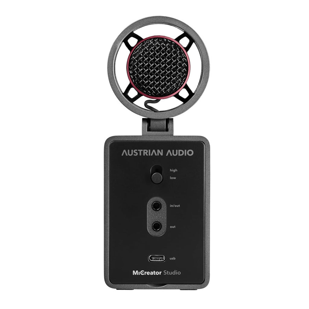 Austrian Audio MiCreator Studio Microphone USB-C Connection