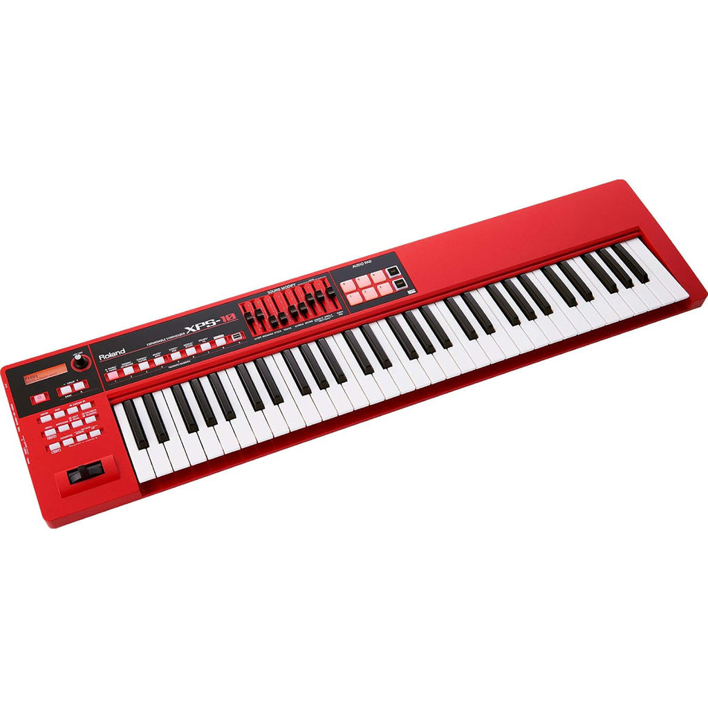 Roland XPS-10 Expandable Synthesizer Pro Keyboard Red Color