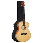 SX SO104K Auditorium Shape Acoustic Guitar Kit- Natural