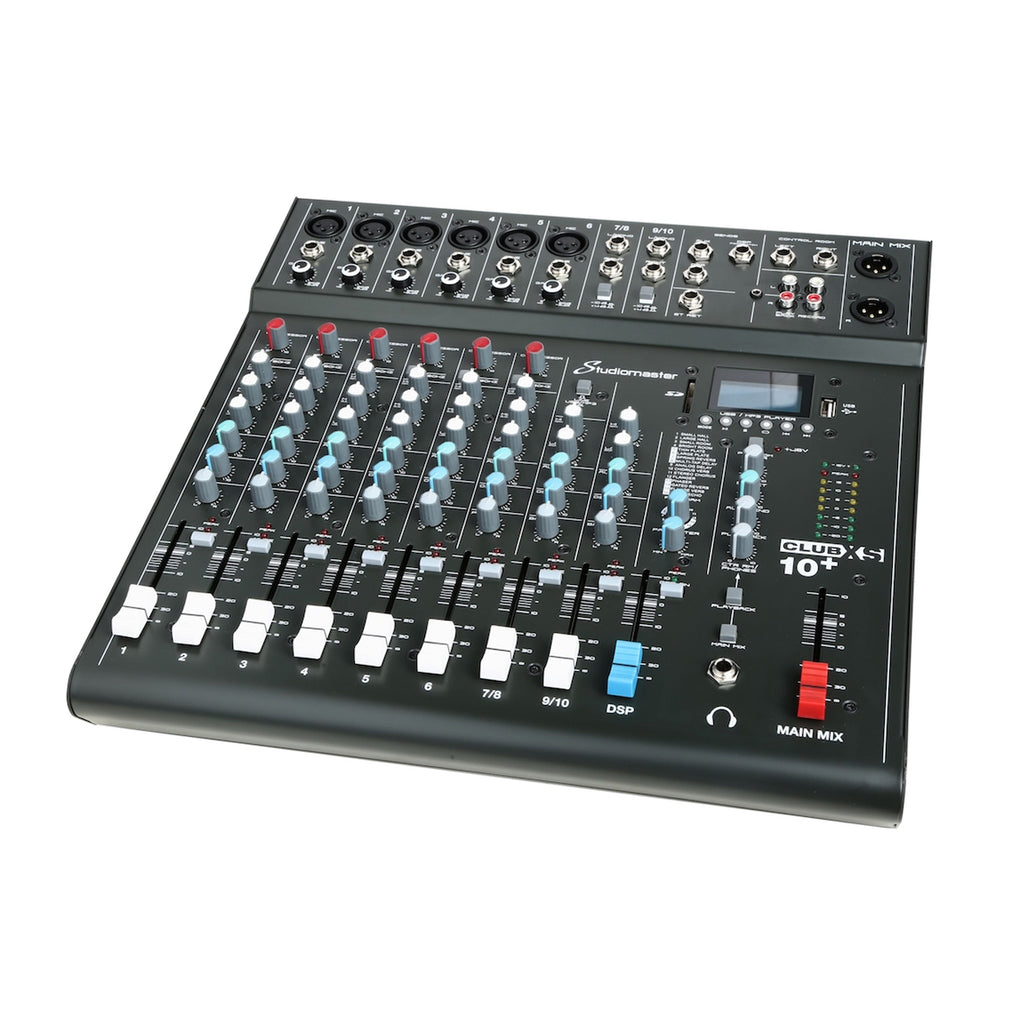 Studiomaster CLUB XS 10+ 10-Channel Analog Mixing Console
