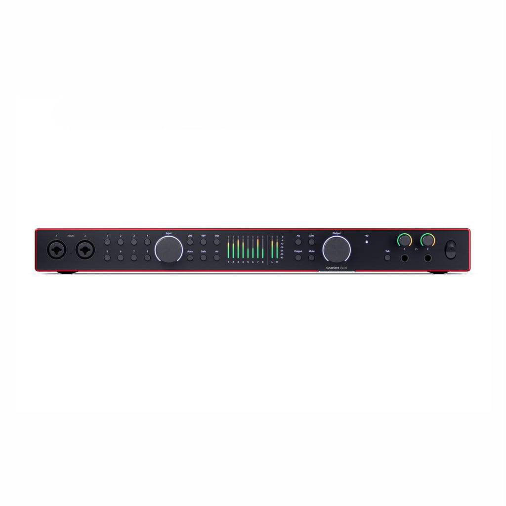 Focusrite Scarlett 18i20 4th Gen USB Audio Interface