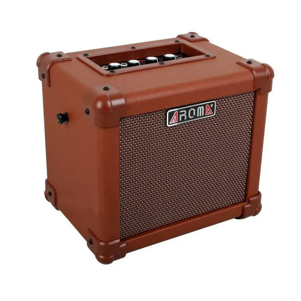 AROMA AG-10A 10W Acoustic Guitar Amplifier with Microphone Input