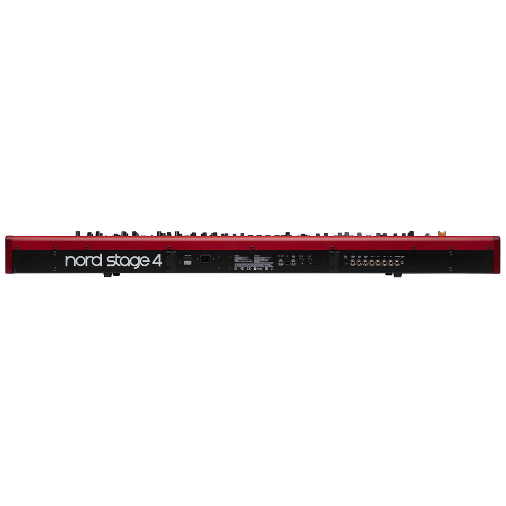 Nord Stage 4 88-key weighted triple sensor keybed with aftertouch and physical drawbars with LED