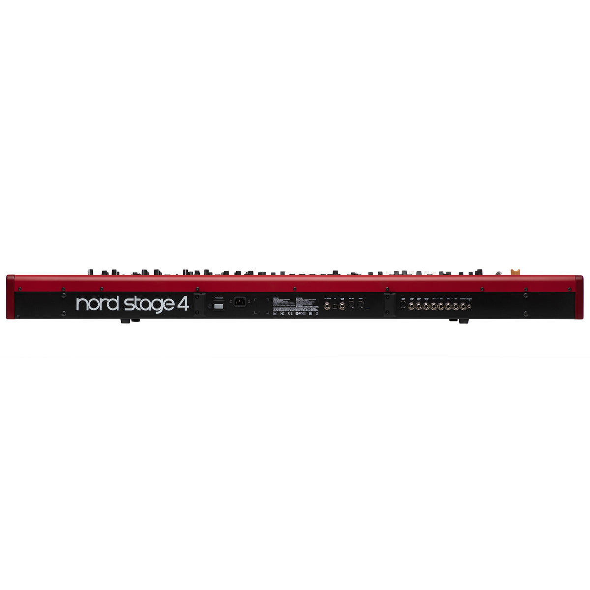 Nord Stage 4 88-key weighted triple sensor keybed with aftertouch and physical drawbars with LED