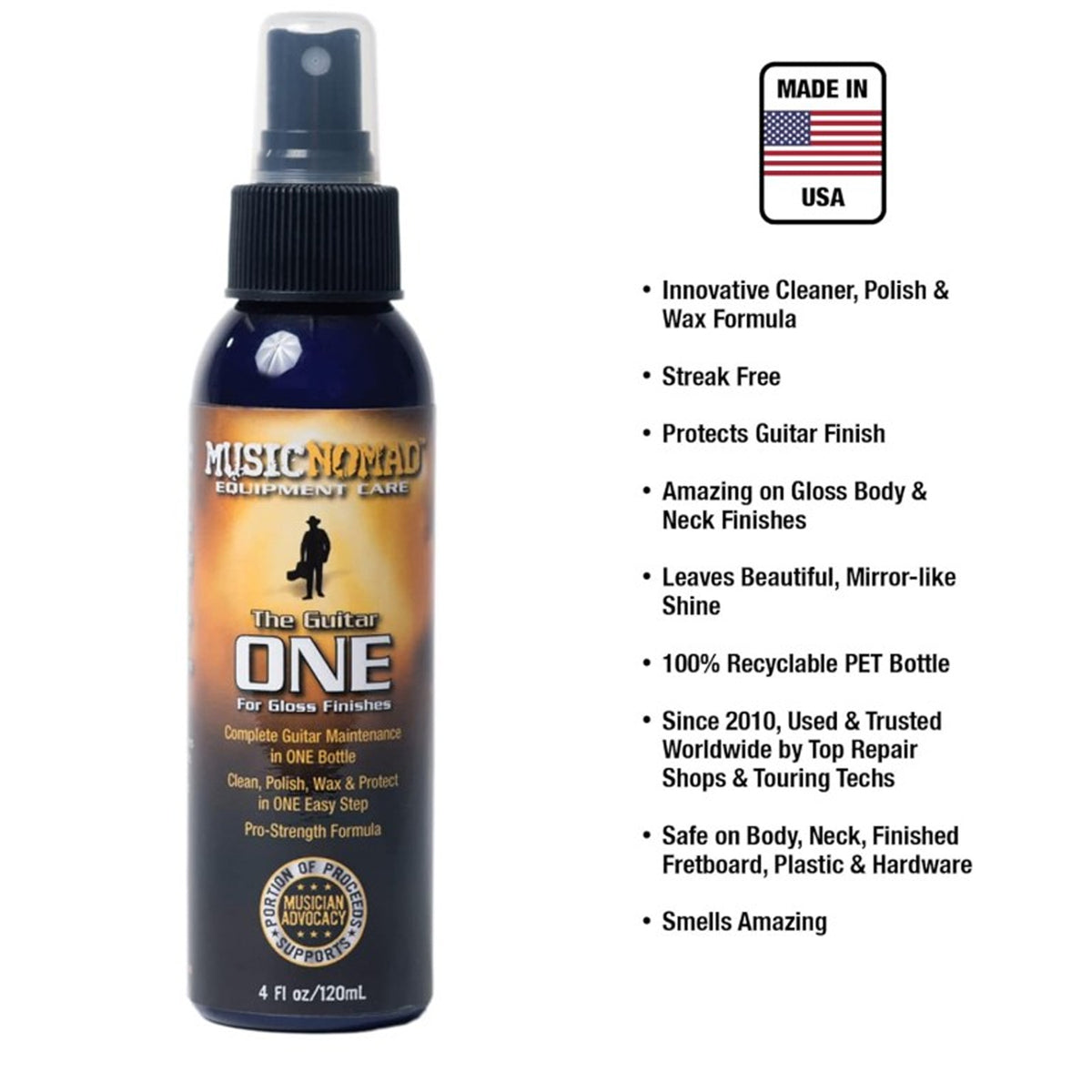 Music Nomad All-in-1 Guitar Cleaner (MN103)