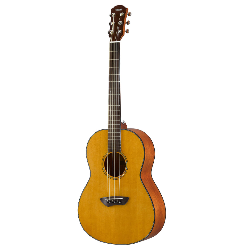 Yamaha CSF1M Parlor Semi-Acoustic Guitar with bag - Vintage Natural