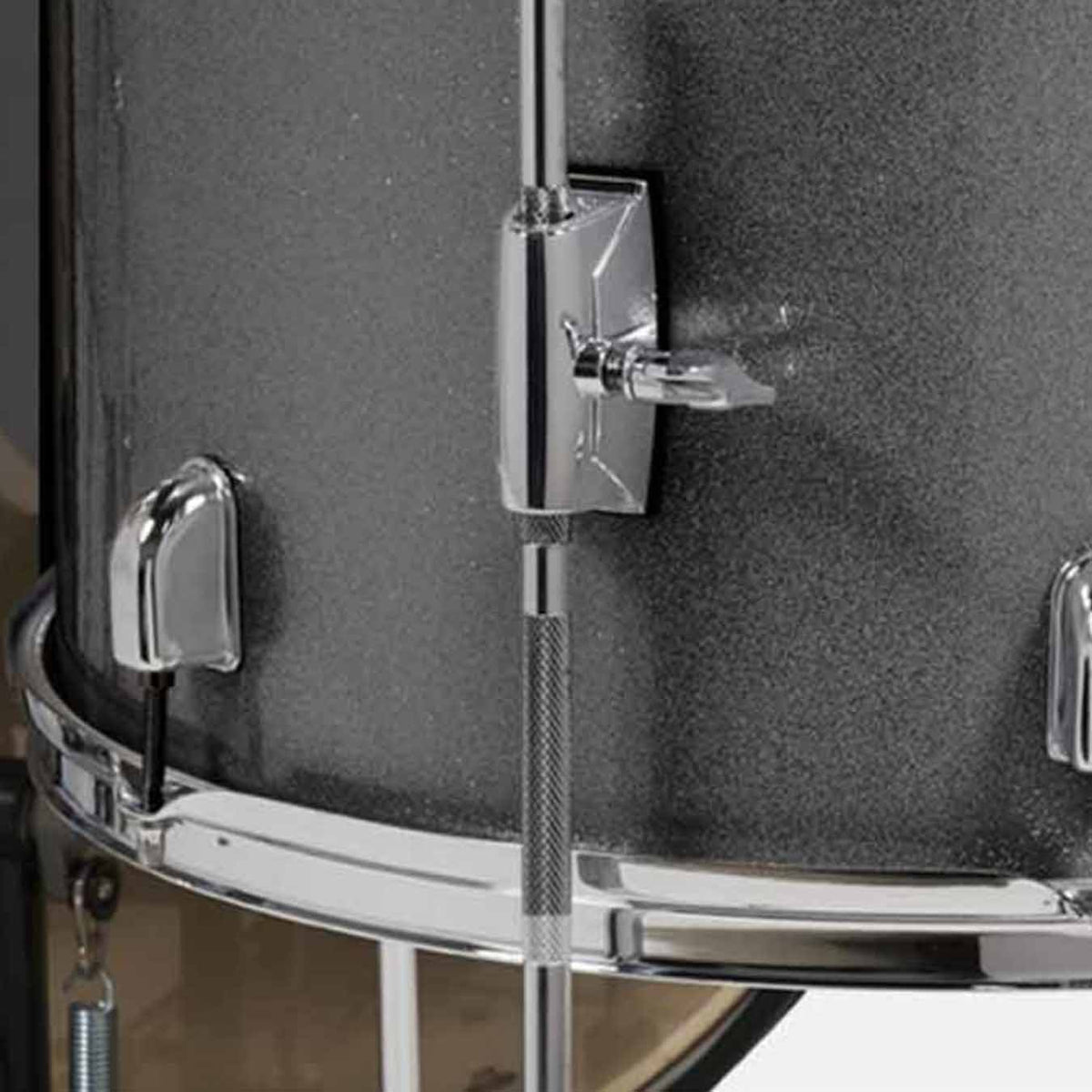 PDP PDCE2215KTSS Center Stage 5-Pieces Acoustic Drum Kit - Silver Sparkle