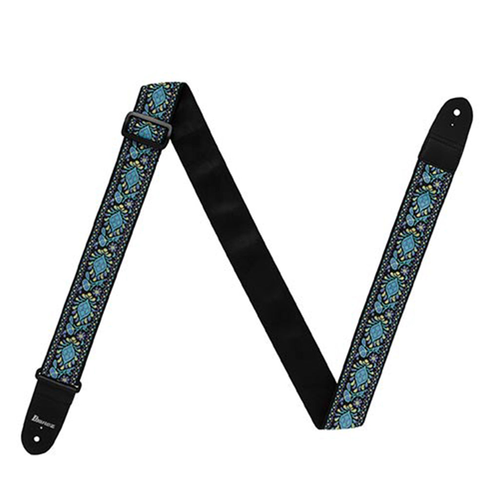 Ibanez GSV50 P1 Guitar Strap - Light Blue