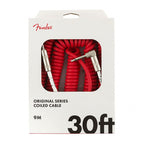 Fender Original Series Coil Cable 30 FT Fiesta Red 0990823005