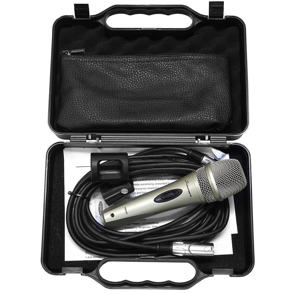STUDIOMASTER (UK ORIGINAL) KM102 DYNAMIC MICROPHONE