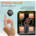 DIGIMORE Wireless Microphone for Youtubers | Collar Mic for iPhones D-460