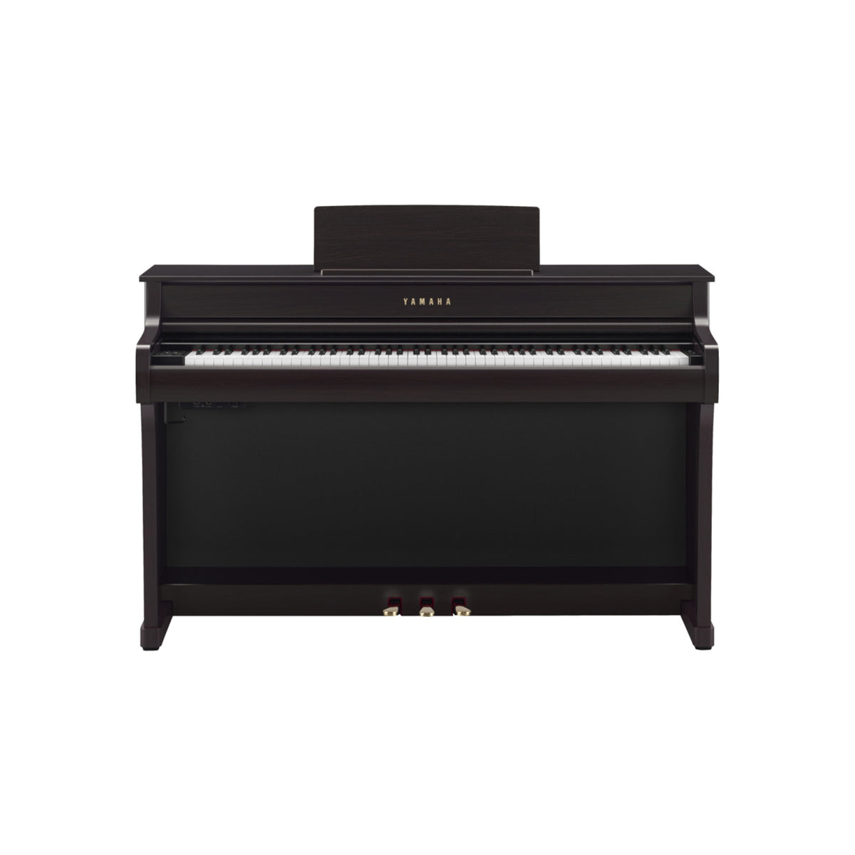 Yamaha CLP-835 Clavinova 88-Keys Digital Piano With Bench and Adaptor PA300C - Dark Rosewood