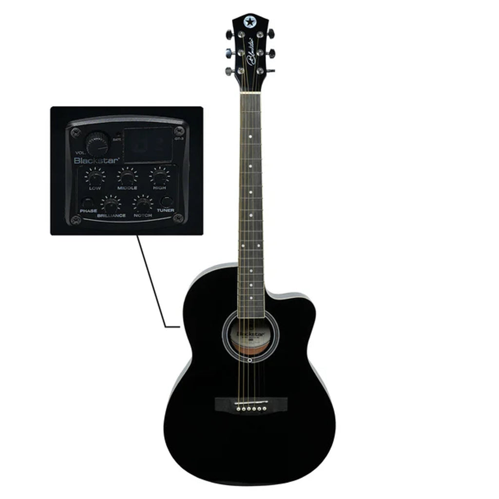 Blackstar BSAG-39 CEQ BK Semi-Acoustic Guitar