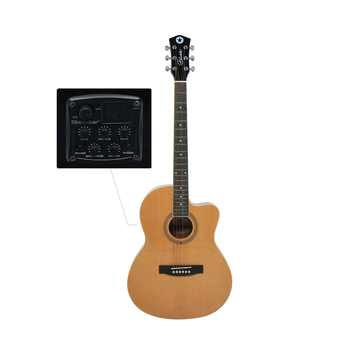Blackstar BSAG-39 CEQ NT Semi-Acoustic Guitar