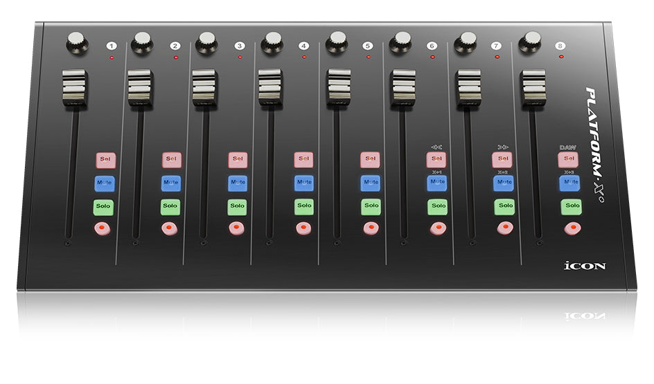 Platform X+ Daw Controller Motorized Faders