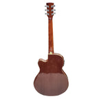Chateau F121CE 39inch Semi Acoustic Guitar - Sunburst