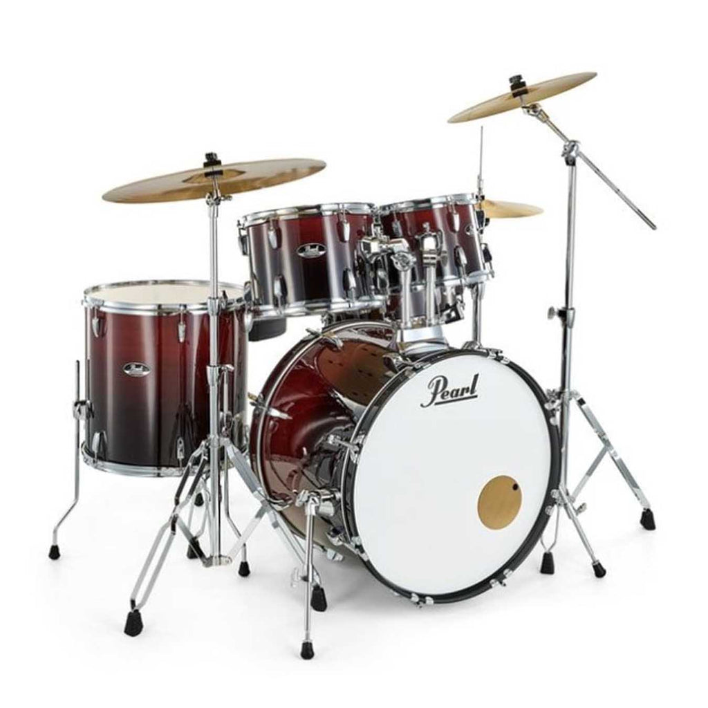 Pearl Roadshow RS525SC 5 Pcs Acoustic Drum Set-Garnet Fade