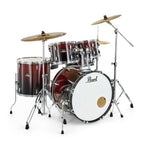 Pearl Roadshow RS525SC 5 Pcs Acoustic Drum Set-Garnet Fade