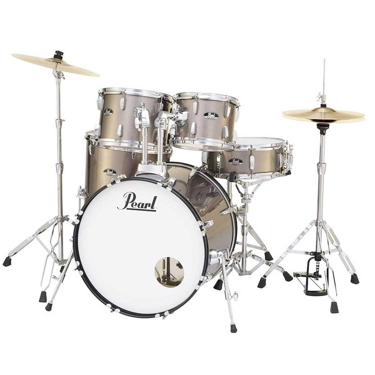 Pearl Roadshow RS525SC 5 Pcs Acoustic Drum Set-Bronze Metallic