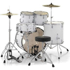 Pearl Roadshow RS525SC 5 Pcs Acoustic Drum Set-White