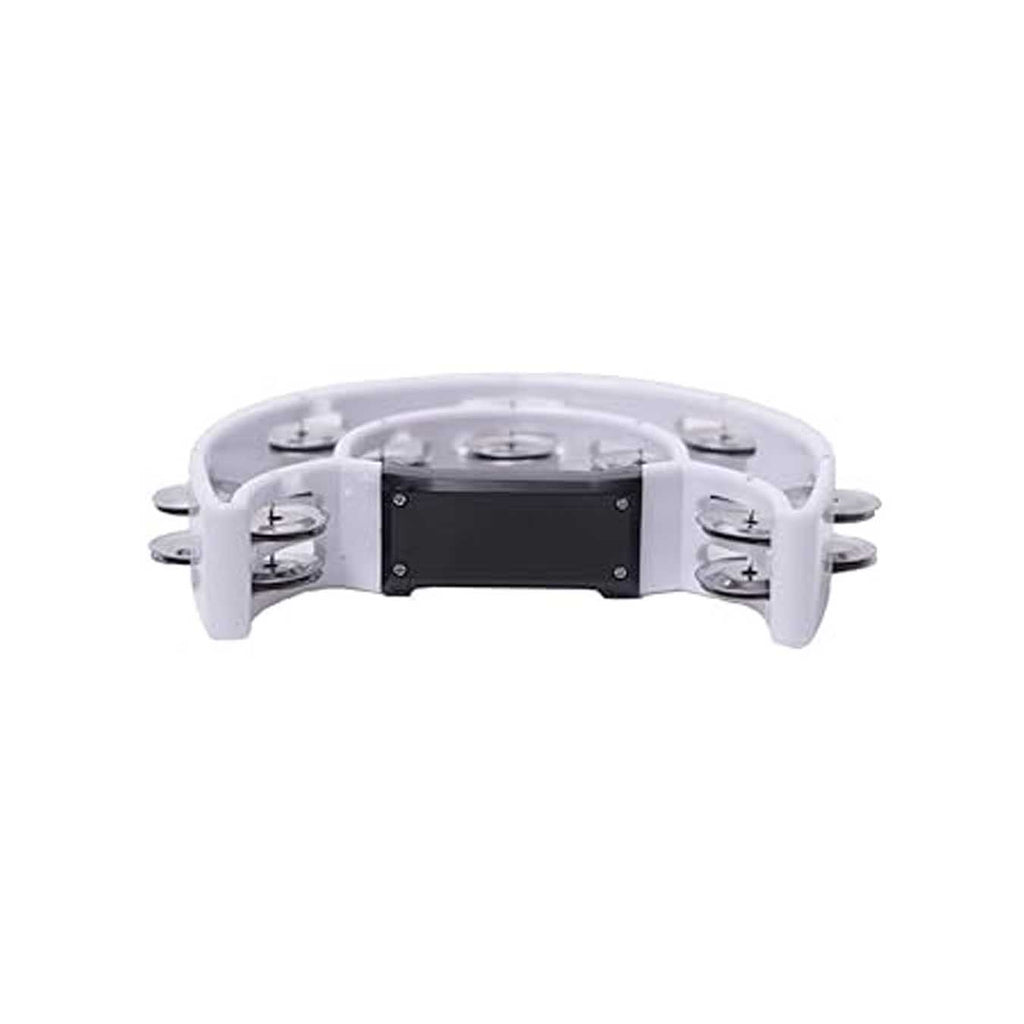 Drumistan Half Moon Tambourine- White