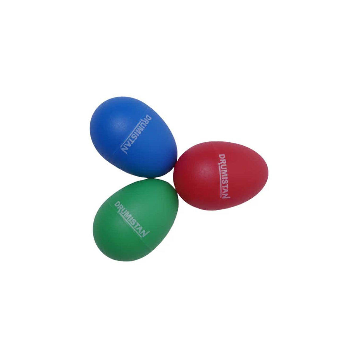 Drumistan High-Quality Plastic Percussion Musical Egg Maracas Shaker Red