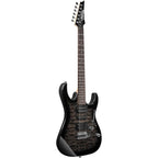 Ibanez GRX70QA Electric Guitar-TKS Transparent Black Sunburst
