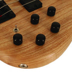 Cort Action DLX V AS 5 String Bass Guitar - Open Pore Natural