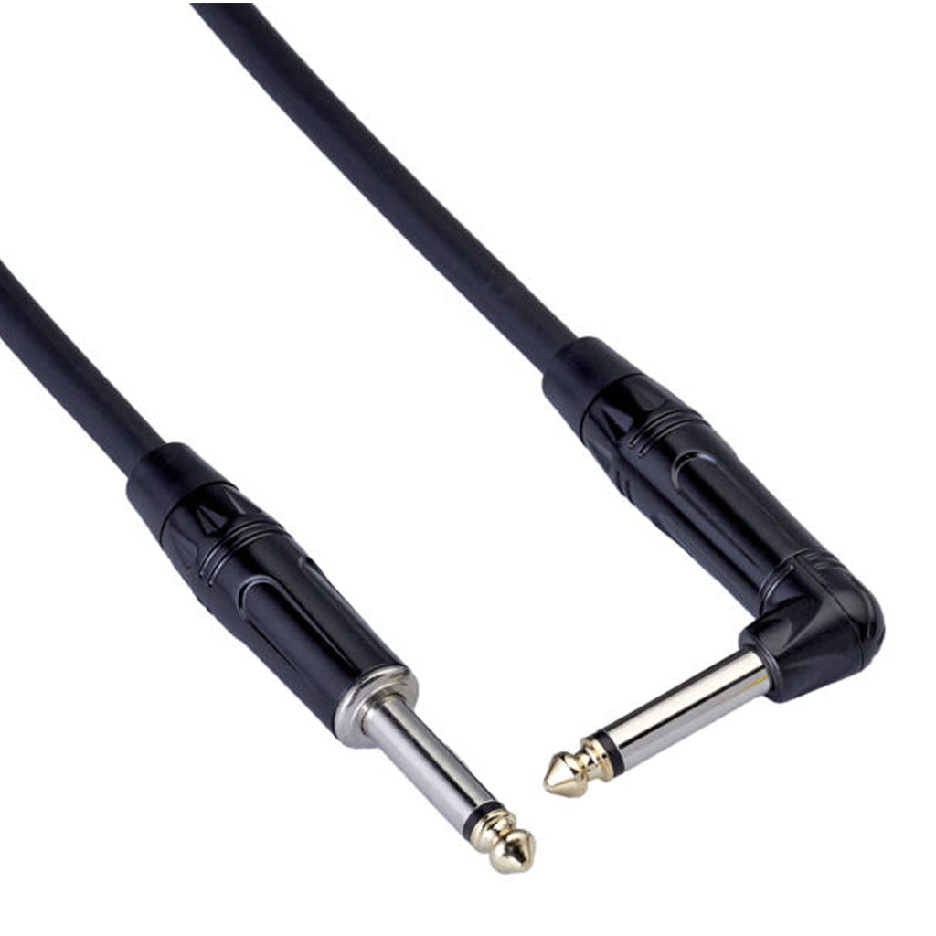 Bespeco RKJP300 Instrument cable – jack Ø 6.3 mm – jack Ø 6.3 mm 90°