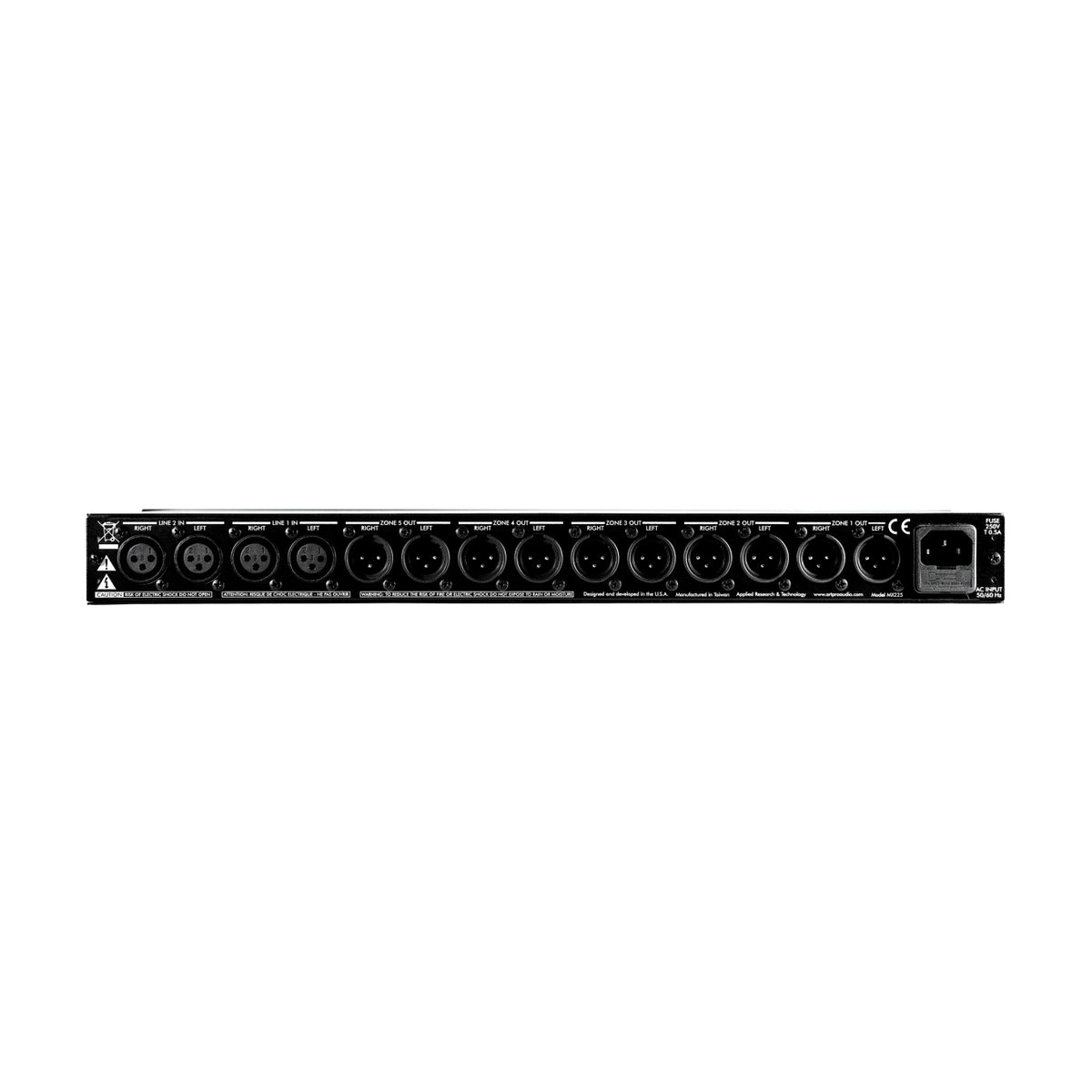 ART MX225 Stereo Dual-Source 5-Zone Distribution Mixer