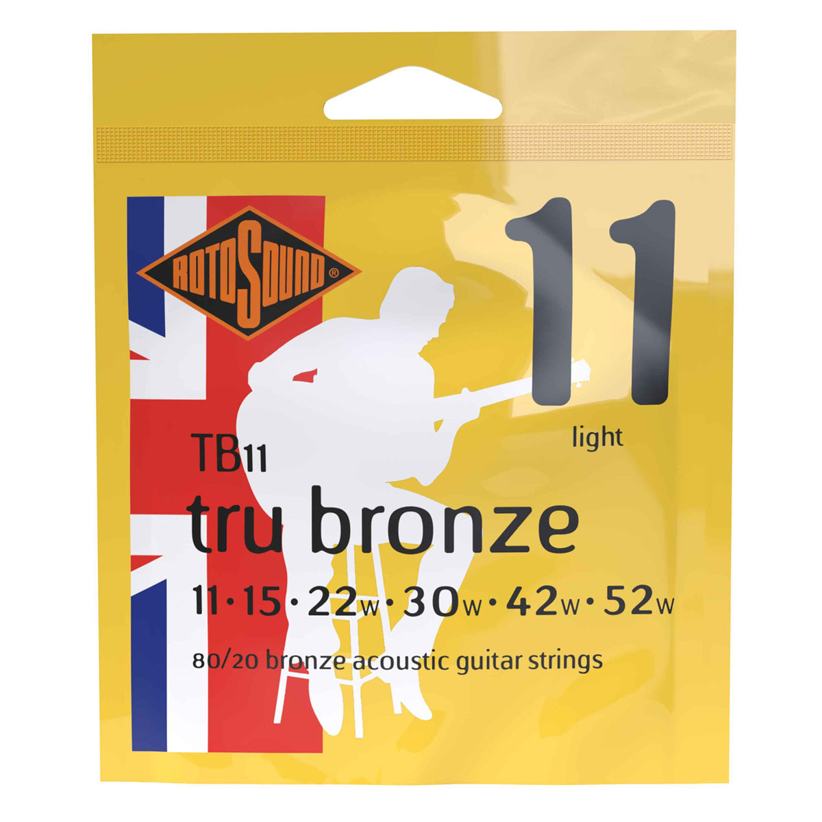 ROTOSOUND TB11 Tru Bronze Acoustic Light 11-52