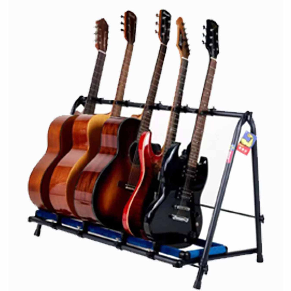Galux GS-231 Guitar Rack for 5 Guitar-Blue Velvet