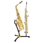 Hercules DS533BB ALTO / TENOR SAXOPHONE AND SOPRANO SAXOPHONE STAND W/BAG