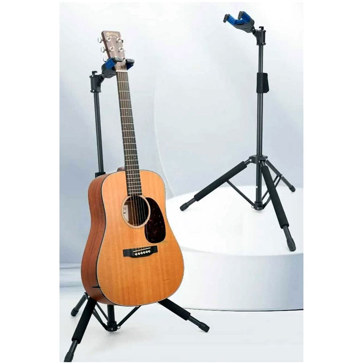 Galux GS209 Blue Auto lock Guitar Floor Stand