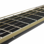 SQOE S340 FG/CS Solid top Acoustic guitar - Trans Black
