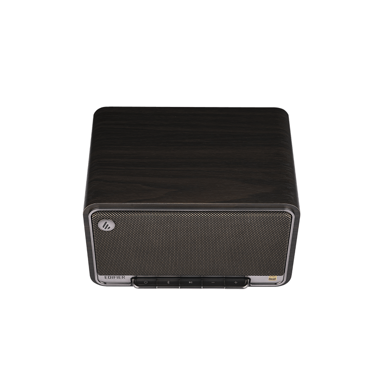 Edifier D32 Tabletop Wireless Speaker - Black Walnut