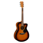 Yamaha FSX80C Concert Cutaway Semi-Acoustic Guitar- Sunburst